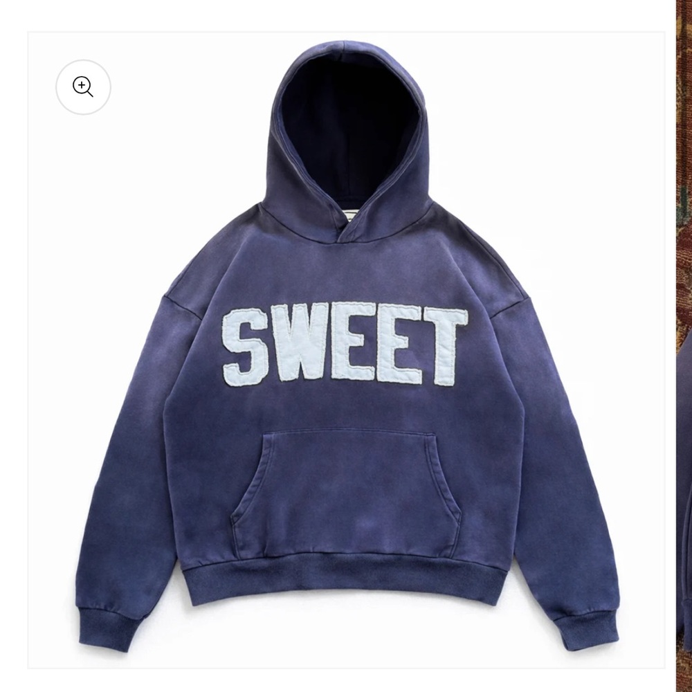 Sweet Aged Navy Hoodie
